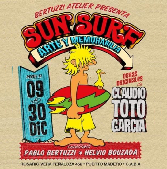 SunSurf - Arte y Memorabilia - Claudio Toto Garcia - slide - OYR