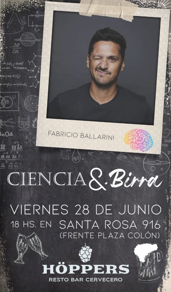 flyer de Fabricio Ballarini en Córdoba - OYR
