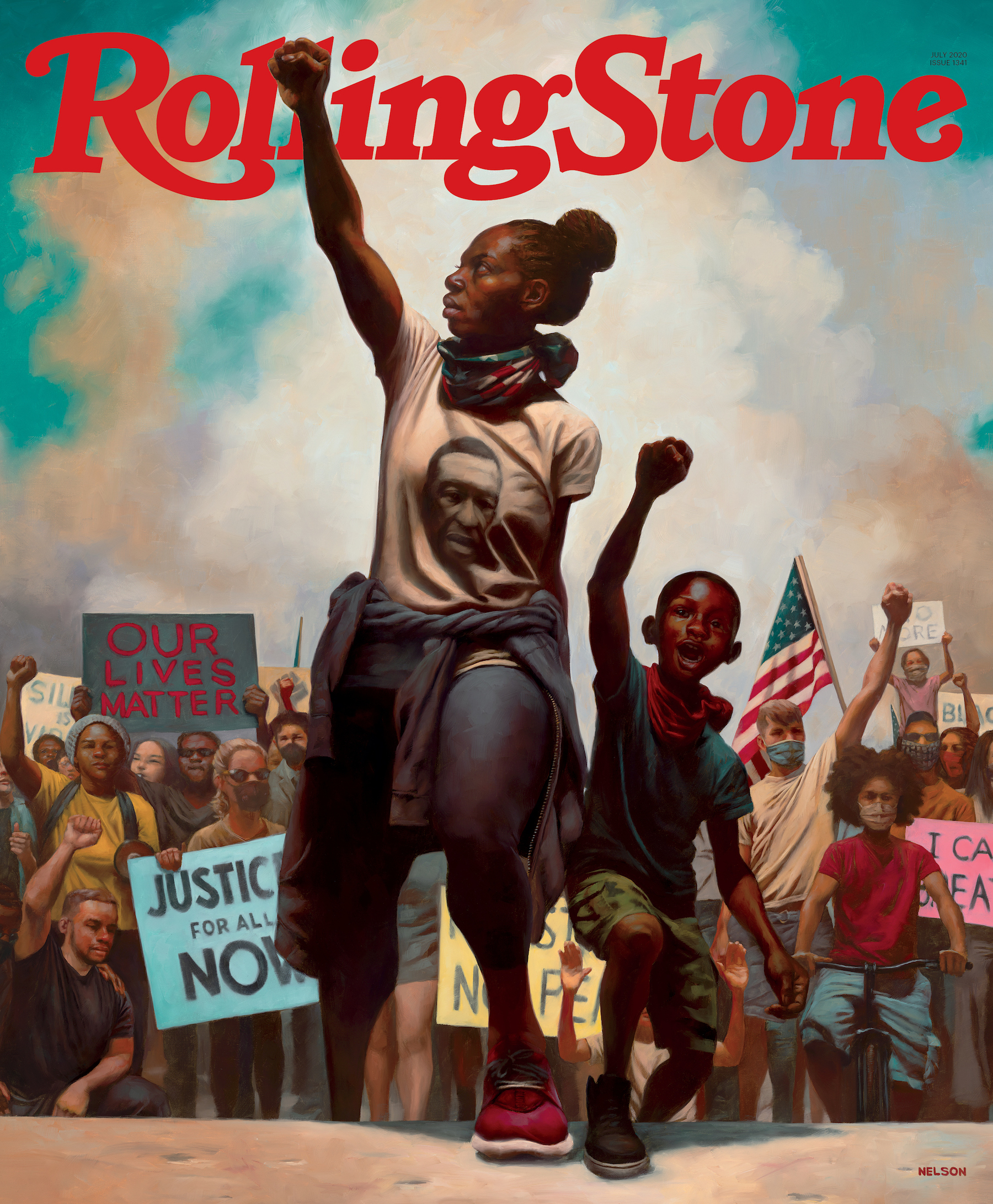 Arte de tapa Revista Rolling Stone - OYR