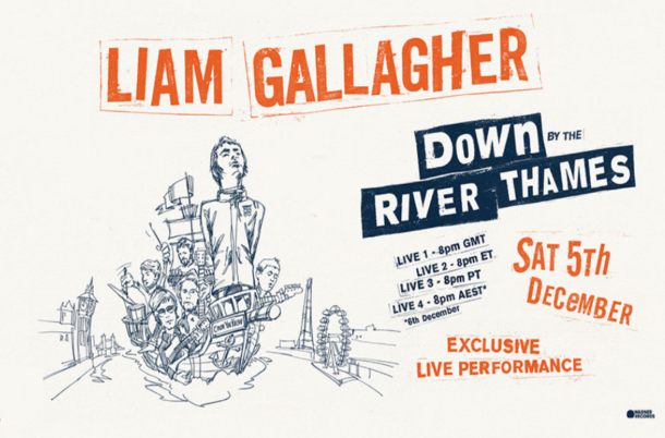 Liam Gallagher - Down River Thames - OYR