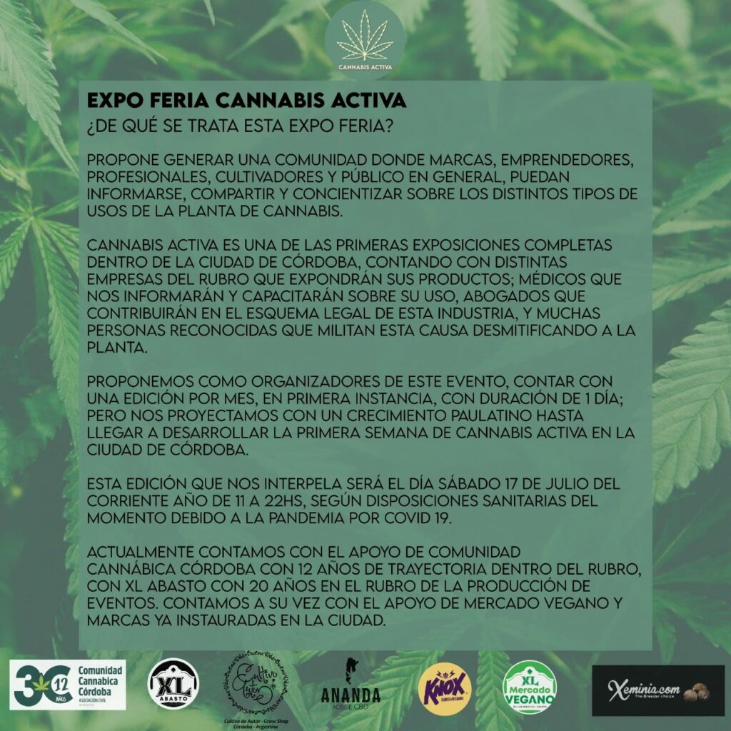 Primera Edición de Expo Feria Cannabis - OYR 2