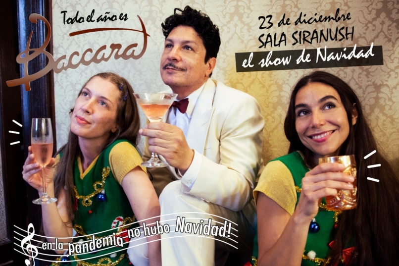 Flyer Baccarat - el show de Navidad - OYR