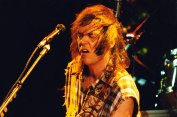 Neil Young in 1987. Credit Pete Still - Redferns - OYR