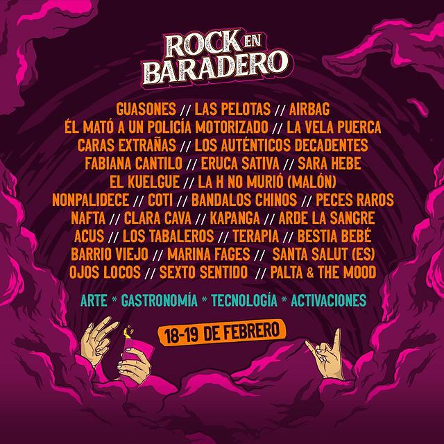 Rock en Baradero - grilla-2022 - OYR