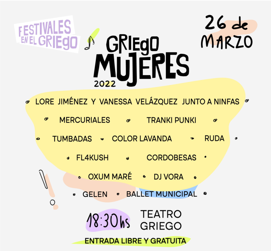 Grilla Griego Mujeres 2022 - OYR