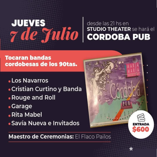 Córdoba Pub - Studio Theatre - slide - OYR