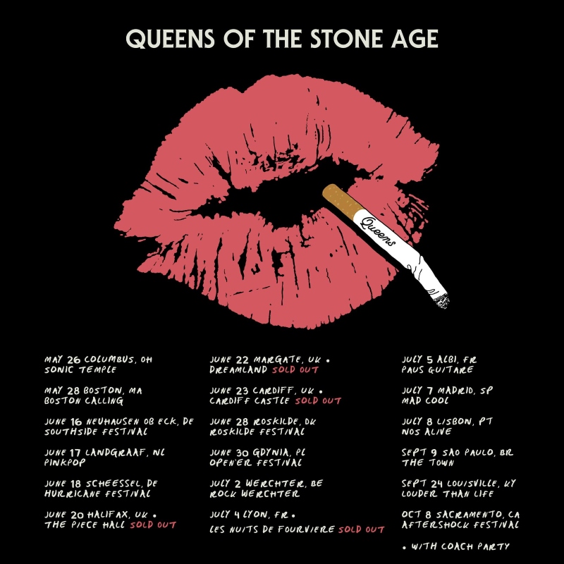 Queens of the Stone Age - gira - OYR