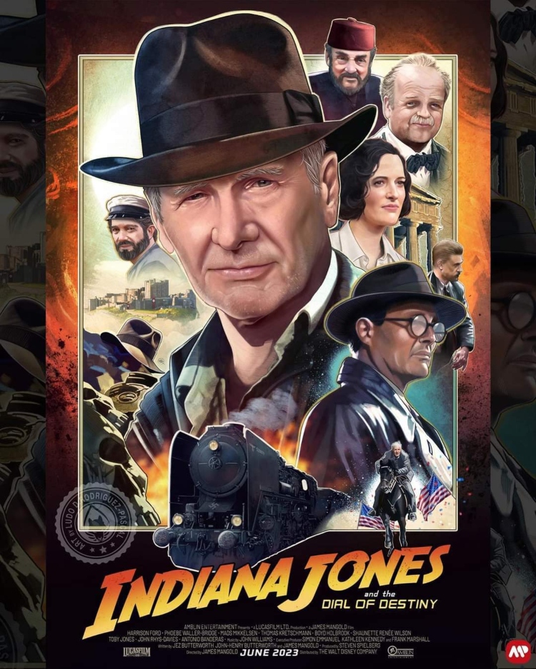 Afiche Indiana Jones y el dial del destino - OYR