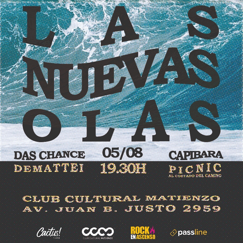 Flyer - Festival Las Nuevas Olas - OYR
