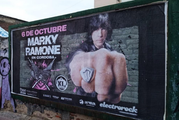 Marky Ramone en XL Abasto - portada - OYR