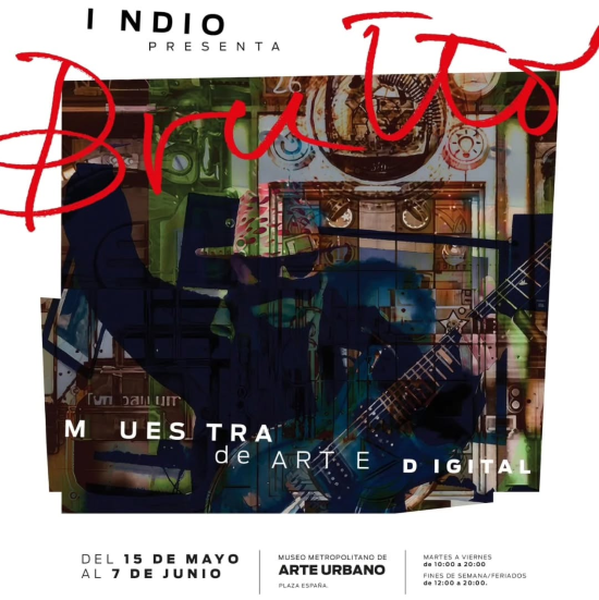 Brutto - Muestra de arte digital - Indio Solari - slide - OYR