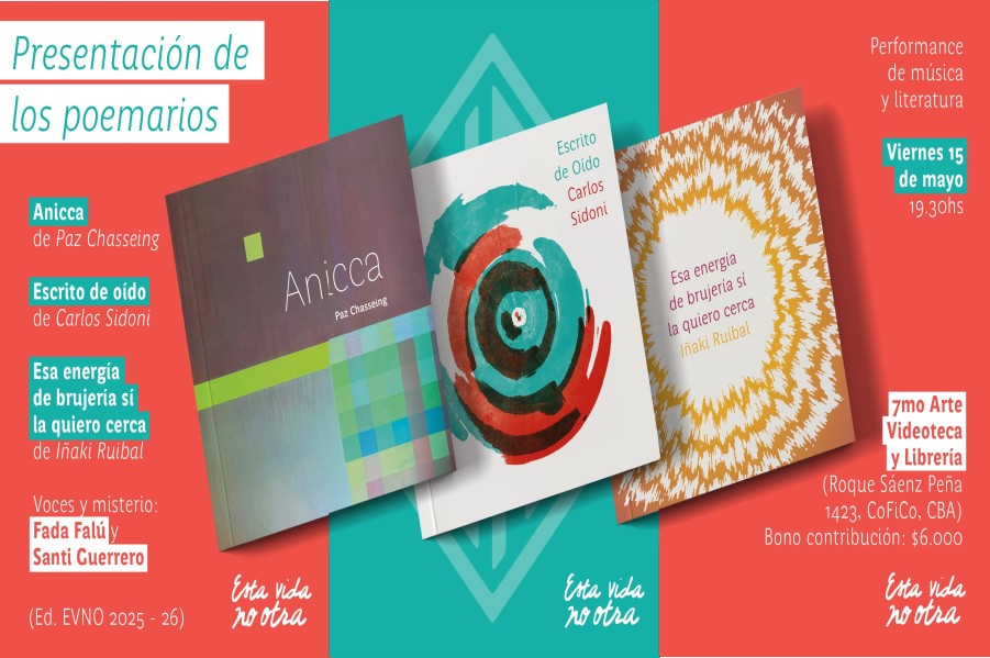 Esta Vida No Otra - presenta 3 libros de poesía - OYR
