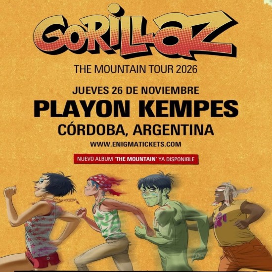 Gorillaz en Córdoba - slide - OYR