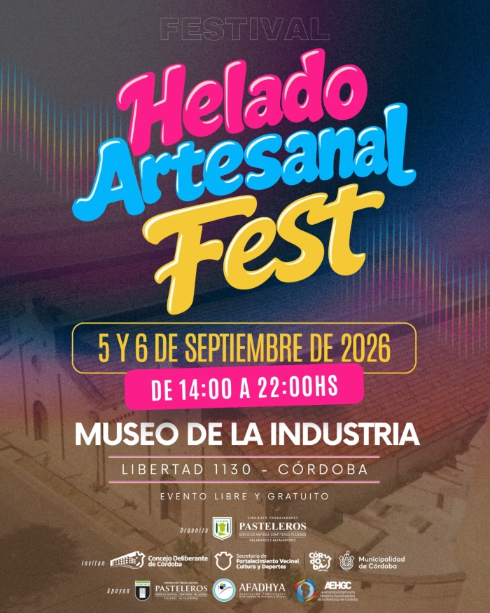 Flyer Helado Artesanal Fest - OYR
